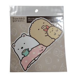 すみっコぐらし ウォールステッカー しろくま&とんかつ