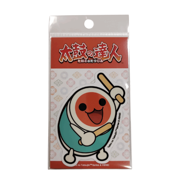 太鼓の達人 公式ダイカットステッカー 和田どん＆キャラクターズ スーツケース・タブレットにぴったり 6枚セット - 画像 (2)