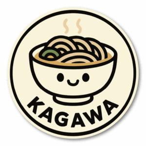 Radiant Sticker ご当地キャラの旅ステッカー｜可愛い円形デザイン 全9種｜スーツケース・ノート・タブレットにぴったり 日本限定 ビニール素材 防水仕様 香川
