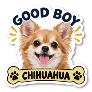 GOOD BOY 犬 ステッカー 犬種別 ドッグステッカー かわいい 愛犬 車 バイク スーツケース 防水 耐候 犬グッズ チワワ
